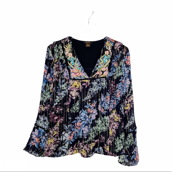 Anthropologie Vineet Bahl Vivienne Blouse - Picture 2 of 7